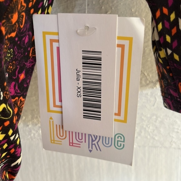 Lularoe Julia Dress NWT Size XXS - Picture 3 of 4